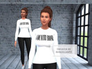 Sims 4 — Women's Country Road Sweater by beekeegan93 — Women's Country Road Sweater