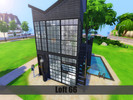Sims 4 — Loft 66 by kms93 — Modern loft, consisting of 1 Bedroom living area 1 Bathroom 1 Kitchen/Dining area 1 Outdoor