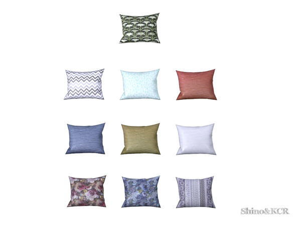 Sims 4 — Homeoffice Classy - Pillow by ShinoKCR — Classic Homeoffice - remade for Sims4 by Request Small Floor Pillow for