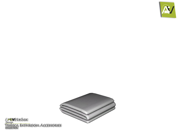 Sims 4 — Tribeca Towel Single by ArtVitalex — - Tribeca Towel Single - ArtVitalex@TSR, Feb 2019