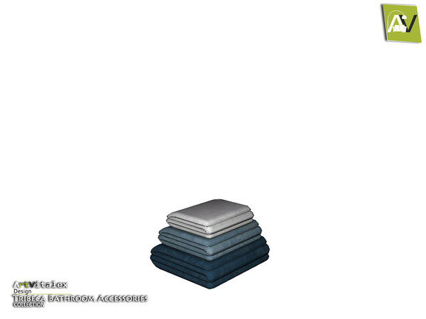 Sims 4 — Tribeca Towel Trio by ArtVitalex — - Tribeca Towel Trio - ArtVitalex@TSR, Feb 2019