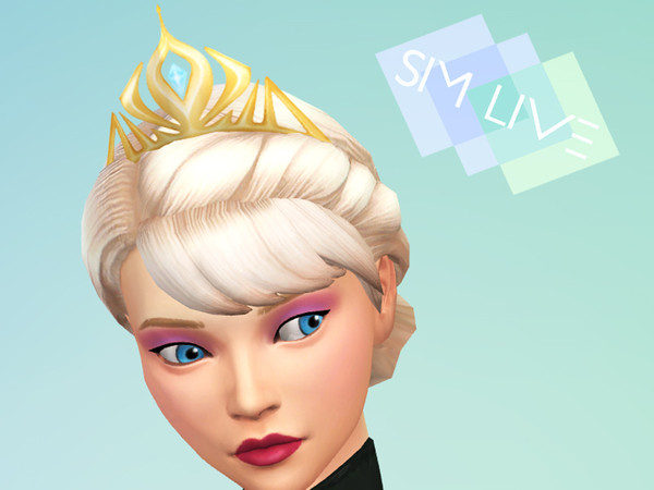 Sims 4 — Elsa Crown by KikiSimLive — Elsa's Coronation Crown You can check out the making of video here: