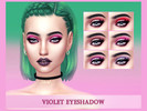 Sims 4 — VIOLET EYESHADOW by Kenzar-sims — Violet Eyeshadow 12 swatches Found in Eyeshadows. Hope you like it ! Tag me if