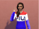 Sims 4 — Fila sweater by LysanneNauta2003 — This is a recolor of a base game item 