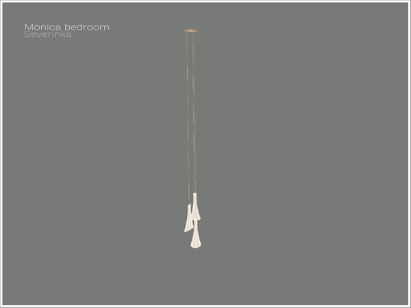 Sims 4 — [Monica bedroom] - ceiling long lamp by Severinka_ — Ceiling long lamp From the set 'Monica bedroom' Build / Buy