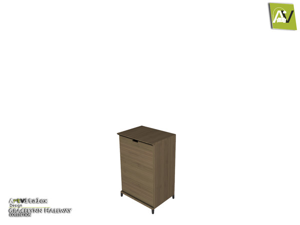 Sims 4 — Gracelynn Shoe Closet Short With Single Door by ArtVitalex — - Gracelynn Shoe Closet Short With Single Door -