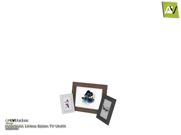 Sims 4 — Montana Trio Photo Frames by ArtVitalex — - Montana Trio Photo Frames - ArtVitalex@TSR, Mar 2019