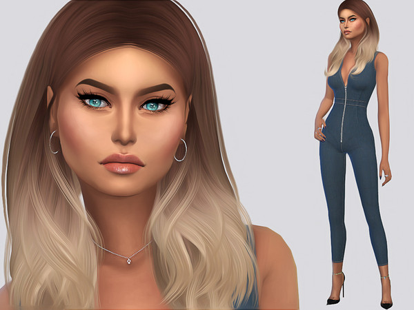 Sims 4 — Abbey Rein by MSQSIMS — Abbey Rein is an young adult who wants to have many friends. She's cheerful, a snob and
