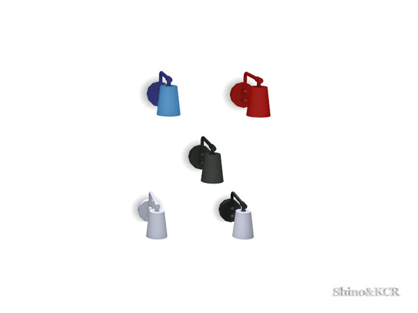 Sims 4 — Loved Things - Wall Lamp 2 by ShinoKCR — This Set is actually built around the special Dresser and the Daybed.