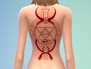 Sims 4 — Fullmetal Alchemist - Riza Hawkeye's Tattoo by Adys_004 — Riza Hawkeye's Tattoo from Fullmetal Alchemist. It is