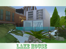 Sims 4 — Lake House by Lagertha07 — What is special with this house ? That it is on the water ! Lake house has 2 floors.