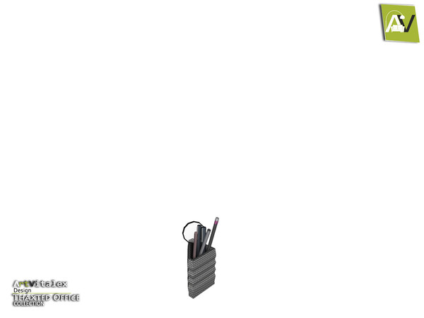 Sims 4 — Thaxted Pen Holder by ArtVitalex — - Thaxted Pen Holder - ArtVitalex@TSR, Mar 2019