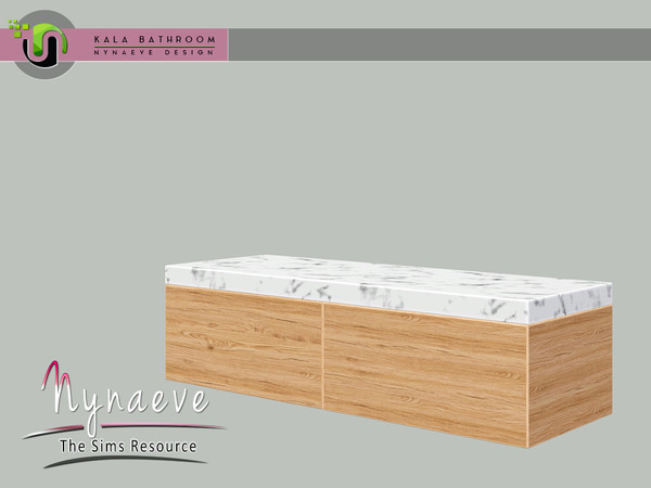 Sims 3 — Kala Bathroom - Sideboard by NynaeveDesign — Kala Bathroom - Sideboard Located in Surfaces - Miscellaneous