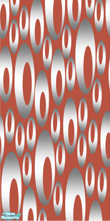 Sims 2 — Modern Hoops Wallpaper Set - Mauve by jyackley01 — Part of the Modern Hoops Collection.