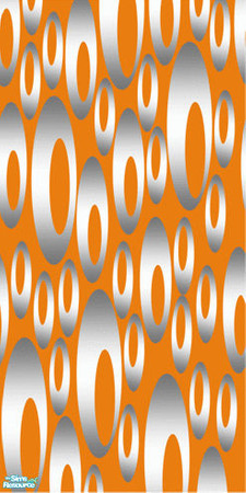 Sims 2 — Modern Hoops Wallpaper Set - Orange by jyackley01 — Part of the Modern Hoops Collection.