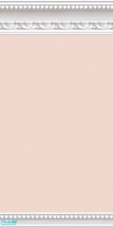 Sims 2 — jsf2WMarbleBGCoral by jsf — From jsf Designs, a pastel, coral colored wallpaper encased in a new, white, beaded