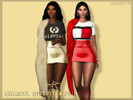 Sims 4 — Charyl Outfit & Fur SET by Rabbyte — Charyl Outfit -Custom Thumbnails -HQ Compatible -Shadow Maps -20