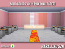 Sims 4 — Solid Colors Vol. 1: Pink [Wallpaper] by HarajukuSZN — Welcome to Vol. 1 of Pink Wallpaper! Thanks for