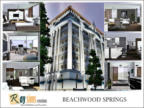 Sims 3 — Beachwood Springs by Ray_Sims — Buster Round House. Once a fashionable resort for Sims seeking curative waters,