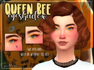 Sims 4 — Queen Bee eyeshadow | kinda inspired by James Charles by GentleSin — - 2 swatches. - made for female but it