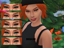 Sims 4 — Chameleon! Eyeshadow N1 by rissaexe — This is my first eyeshadow creation!! This creation features 6 ombre color