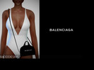 Sims 4 — Designer LEATHER BAG - Mesh needed by BADDDIESIMS — BALENCIAGA LEATHER BAG CHLOEMMM DREW BAG RECOLOR 4 SWATCH