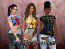 Sims 4 — Nerd Pop by silvercyclone — Need a little pop of fun for your female sims wardrobe? Want to show a little nerd