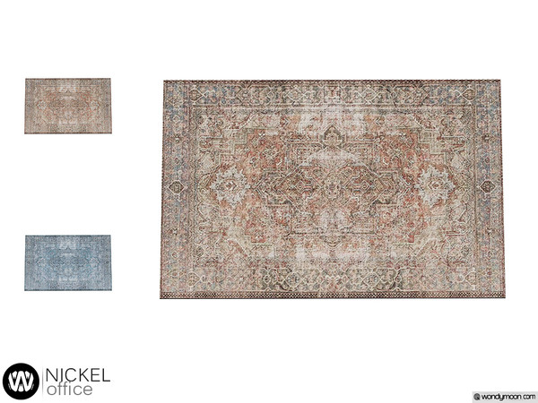 Sims 4 — Nickel Rug by wondymoon — - Nickel Office - Rug - Wondymoon|TSR - Creations'2019