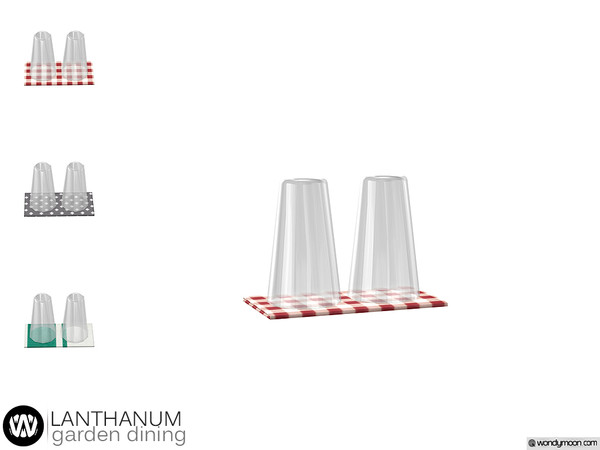 Sims 4 — Lanthanum Glasses by wondymoon — - Lanthanum Garden Dining - Glasses - Wondymoon|TSR - Creations'2019