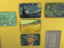 Sims 4 — Van Gogh paintings by citroneprincesse by citroneprincesse — A recolour of a base game painting. There are five