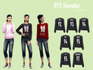 Sims 4 — Phinxie - BTS Sweater - Spa Day needed by Phinxie — Sims 4 Everyday BTS Sweater from Spa Day mesh for female