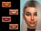 Sims 4 — Evaacde Lipstick N1 by Evaacde — Evaacde Lipstick N1 Contains 4 colors Enjoy!!!