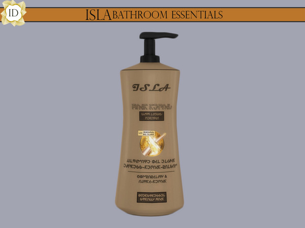 Sims 4 — ISLA Conditioner by ISLA_Design — A conditioner that will leave your hair soft, shiny and tangle-free. Price: