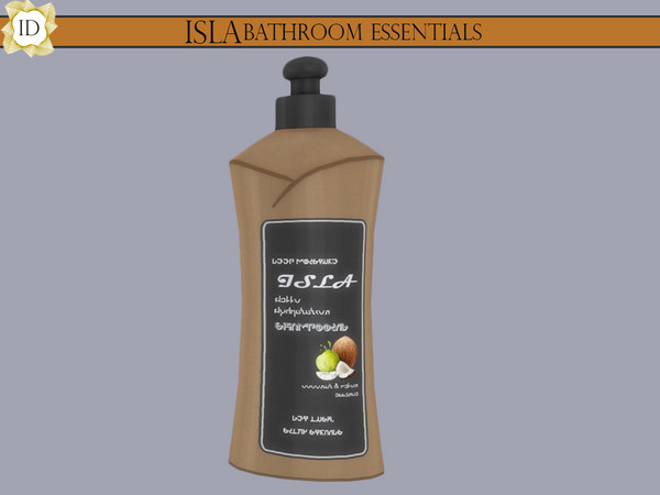 Sims 4 — ISLA Moisturizing Shampoo by ISLA_Design — A shampoo to moisturize and nourish dry, dull hair. Price: $15