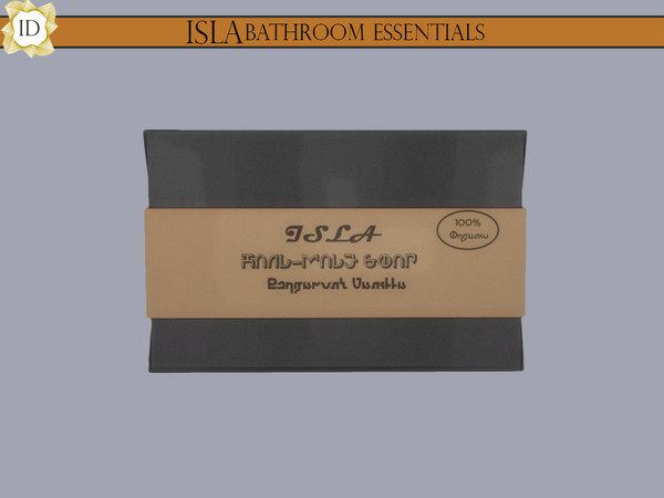 Sims 4 — ISLA Wrapped Soap by ISLA_Design — An organic scented soap, perfect gift to your loved ones. Price: $10
