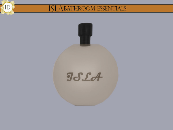 Sims 4 — ISLA Round Perfume by ISLA_Design — A wave of extreme freshness and spiciness meets with some sweet flowery