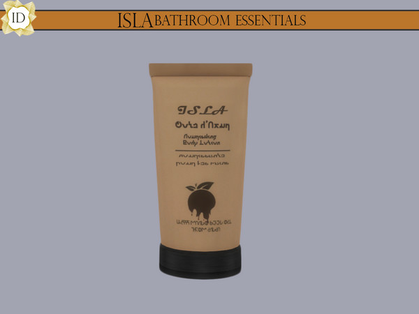 Sims 4 — ISLA Body Lotion by ISLA_Design — A nourishing body lotion to smoothen the skin. Price: $20 Location: Decoration