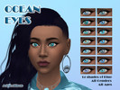 Sims 4 — Ocean Eyes by AcidLollipop by AcidLollipop — 14 shades of blue for your sims' eyes! Male/Female - Toddler to