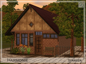 Sims 3 — Harmonie Starter by timi722 — Small starter house for one.
