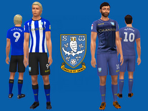 Sims 4 — Sheffield Wednesday FC kit 2018/19 fitness needed by RJG811 — Sheffield Wednesday FC kit 2018/19 Jerseys -Steven