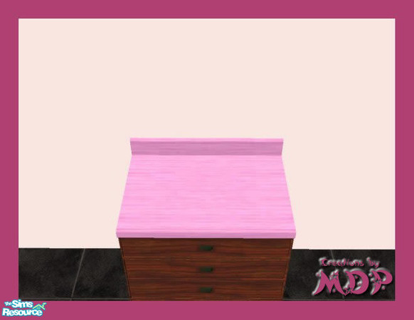 Sims 2 — MDP Pastel Purple Club Counter Top by MelandStv — There are 6 colourful shades in this set. Part of my Pastel