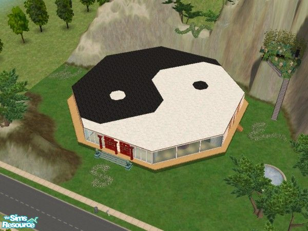 Sims 2 — Feng Shui by bunwarmer — Feng Shui is the art of Chinese placement and I have tried to incorporate it into this