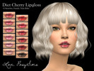 Sims 4 — Diet Cherry Lipgloss by posysims — Diet Cherry Lipgloss Lipstick category 12 swatches Female only Teen through