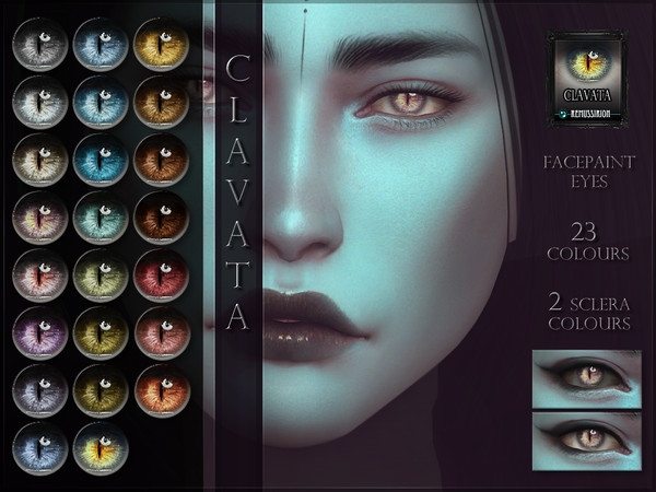Sims 4 — Clavata Eyes by RemusSirion — Clavata Eyes update 2023-03-18: enabled for infants HQ mod compatible: preview