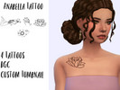 Sims 4 — Anabella Tattoo by bixow2002 — -4 Tattoo -BGC -Custom Tumbnail