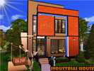 Sims 4 — Industrial House by Tontin2018 — A House with industrial style, in collaboration with the