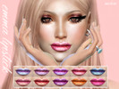 Sims 4 — Emma Lipstick by michanne — My first lipstick for The Sims. I've always wanted to create for my sims and I