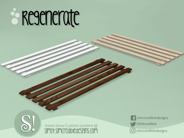 Sims 4 — Regenerate Bath mat by SIMcredible! — by SIMcredibledesigns.com available at TSR 3 colors variations