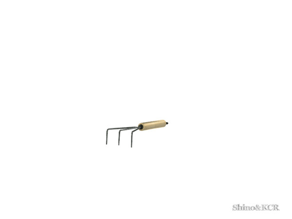 Sims 4 — Outdoor 19 Deco - Hand Fork by ShinoKCR — Decorations matching Outdoor 19 in Clutter