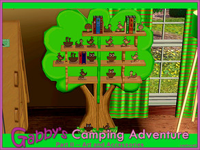 Sims 3 — Gabbys Camping Adventure Part 2 by Cashcraft — Gabbbys Camping Adventure Part 2, features wall art, accessories